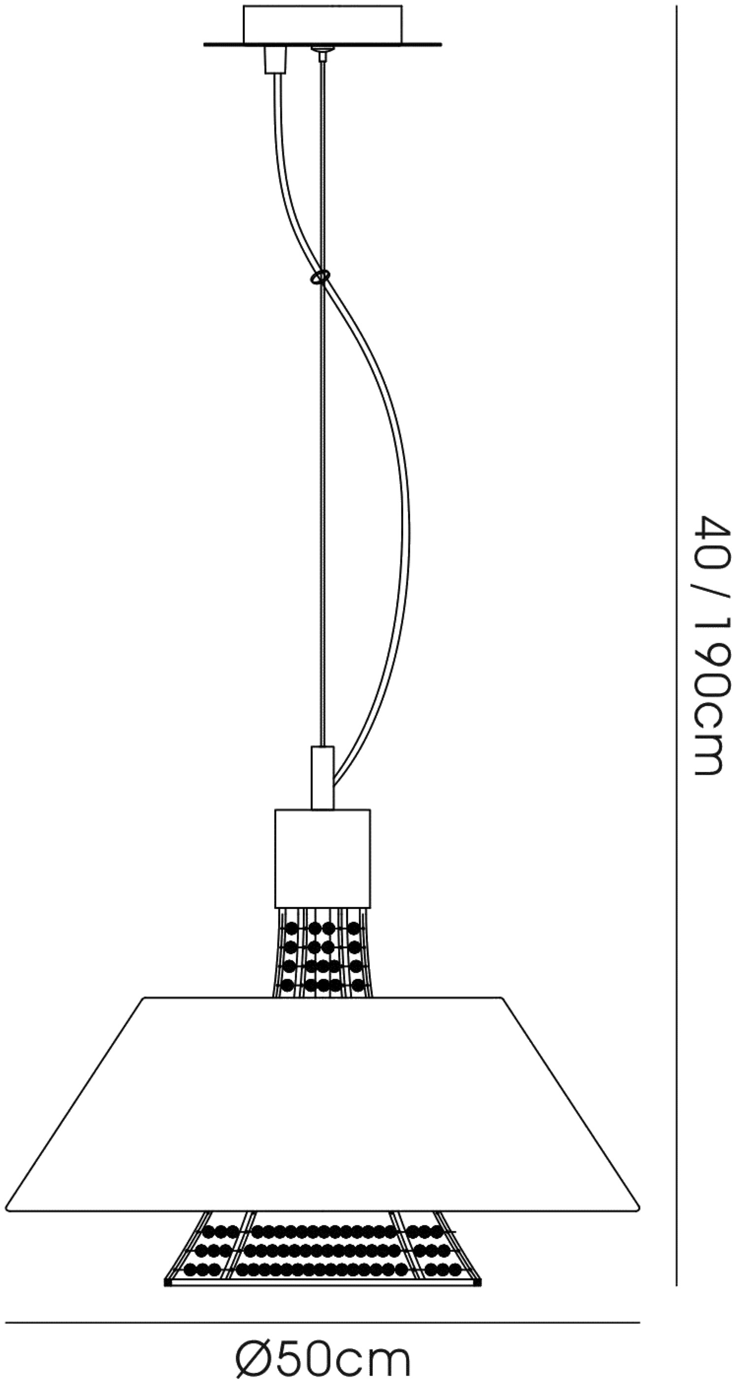 Davina Ceiling Lights Diyas Single Pendant